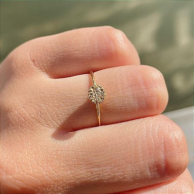 VL 532 - Solitário em Ouro Amarelo 18K