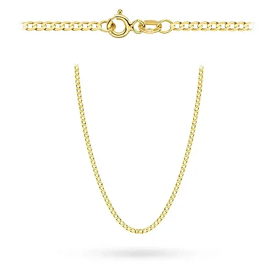 VL 1524 Corrente em Ouro Amarelo 18K - 45 CM - Groumet