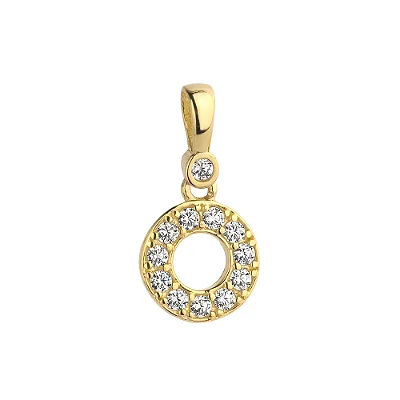VL 1536 - Pingente em Ouro Amarelo 18K - Cravejado