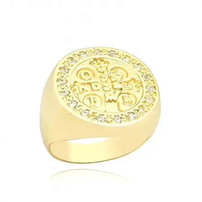 VL 1590 - Anel em Ouro Amarelo 18K