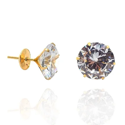 VL 1612 - Par de Brincos em Ouro Amarelo 18K