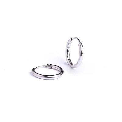 VL 1613 - Par de Brincos em Ouro Branco 18K