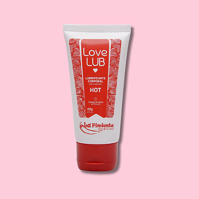 LUBRIFICANTE LOVE LUB HOT 60G - EFEITO QUENTE