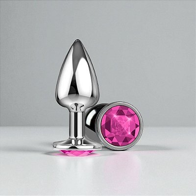 PLUG ANAL REDONDO - AÇO CIRÚRGICO