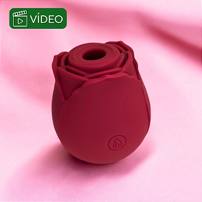 SUGADOR DE CLITÓRIS ROSE RECARREGÁVEL