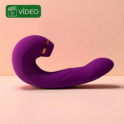 VIBRADOR TRIX - ESTIMULA 3 REGIÕES AO MESMO TEMPO