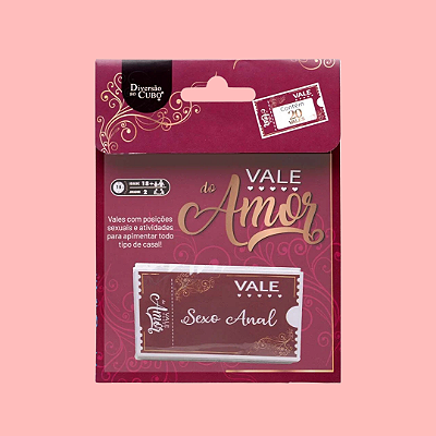 VALE DO AMOR - JOGO COM FICHINHAS DE VALE