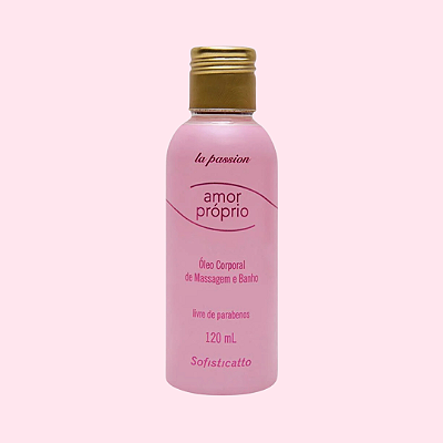 ÓLEO DE MASSAGEM CORPORAL AMOR PRÓPRIO AROMÁTICO 120ML