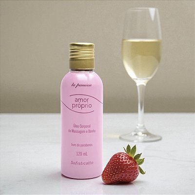 ÓLEO DE MASSAGEM CORPORAL AMOR PRÓPRIO AROMÁTICO 120ML