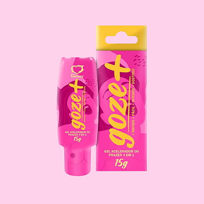 GOZE + (ACELERADOR DO PRAZER) - EXCITANTE FEMININO 15G