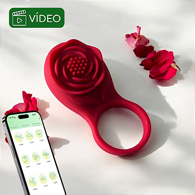 ANEL PENIANO RECARREGÁVEL - POR APLICATIVO DE CELULAR