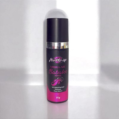 VIBRA-ME BABALOO POWER GEL ELETRIZANTE BEIJÁVEL 15G