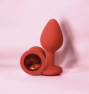 PLUG ANAL EM SILICONE TAMANHO M