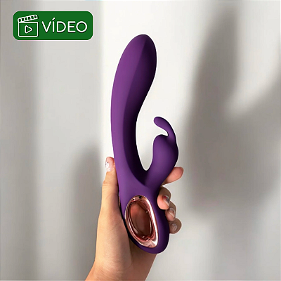VIBRADOR RABBIT - VIBRAÇÃO NO CLITÓRIS E CANAL VAGINAL - MUITO POTENTE!
