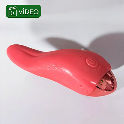 VIBRADOR SOFT KISS - LÍNGUA ESTIMULADORA