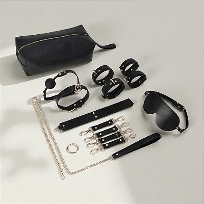 KIT BDSM LUXO | 50 TONS DE CINZA