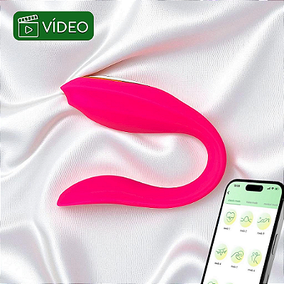 VIBRADOR DE CASAL | ARTICULADO | COM APLICATIVO