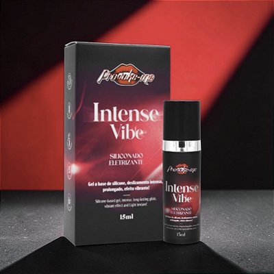 INTENSE VIBE | LUBRIFICANTE SILICONADO COM EFEITO ELETRIZANTE 15ML
