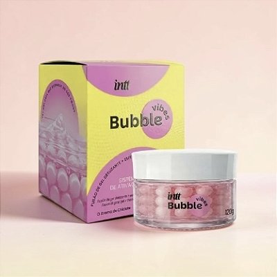 BUBBLE VIBES | LUBRIFICANTE COM ESFERAS QUE EXCITAM