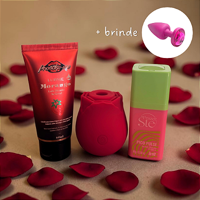 KIT ROSE INTENSE - DIA DOS NAMORADOS