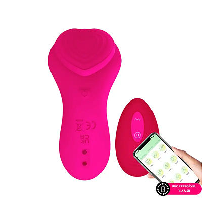 VIBRADOR DE CALCINHA OPHÉLIA | COM CONTROLE REMOTO!