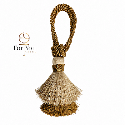 Tassel Nó M 2C - Sob encomenda (pedido mínimo 12un por cor) valor unitário
