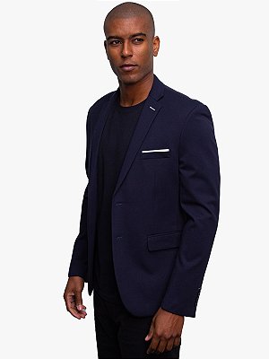 Dilomon Blazer Malha Tecnológica Marinho