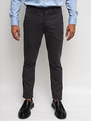 Calça Sarja Squash Bolso Faca Chumbo Ville de France