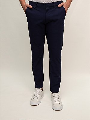 Calça Soft Slim Marinho Ville de France