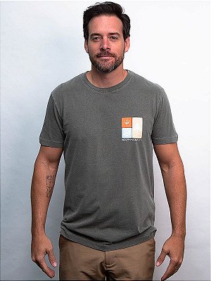 T-Shirt Snow Icons Verde Leaf Osklen