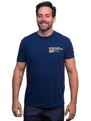 T-Shirt Brazilian Kitesurfing Marinho Osklen