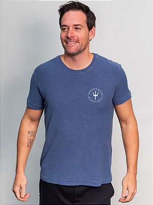 T-Shirt Rough Waterman Marinho Osklen