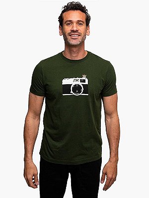 T-Shirt Vintage Analogic Verde Palmeira Osklen