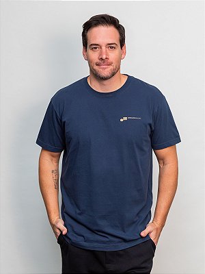T-Shirt Vintage Blues Gears Marinho Oslken