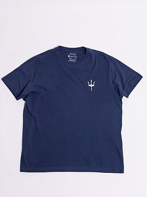 T-Shirt Vintage Oceans Colors Marinho Osklen