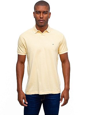 Polo Piquet Amarelo Dente Leao Aramis