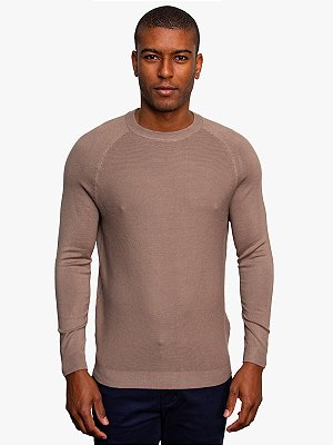 Tricot Slim Viscose Khaki Ville de France