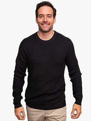 Tricot Pontilhado Preto Ville de France