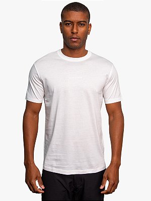 Camiseta Algodão Mercerizado Off White Armani Exchange