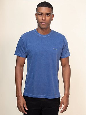 Camiseta Stoned Ville de France Marinho