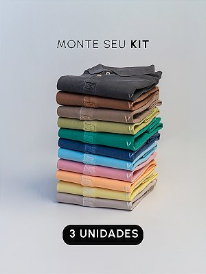 Kit 3 Polos Stoned Ville de France