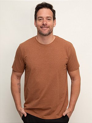 Camiseta Piquet Aramis Caramelo