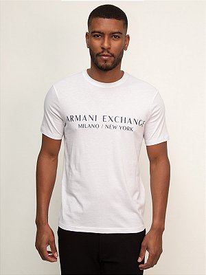 Camiseta Slim Armani Exchange Branco