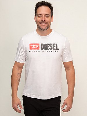 Camiseta Diesel T-Adjust K14 Maglietta Branco