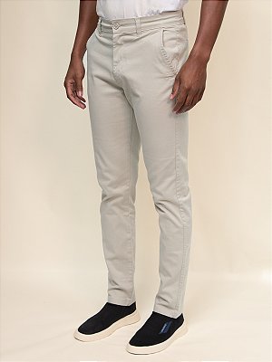 Calça Alfaiataria Victory Giacomelli Uomo Areia