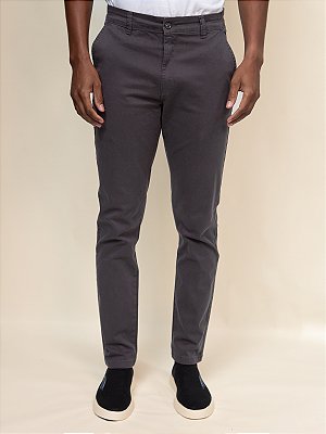 Calça Alfaiataria Victory Giacomelli Uomo Chumbo