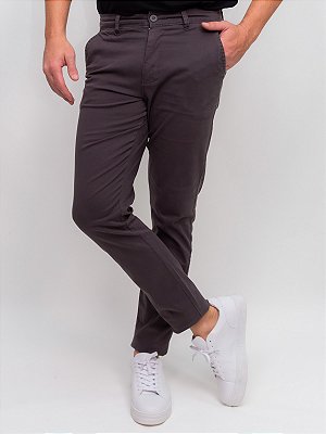 Calça Alfaiataria Victory Chumbo Ville de France