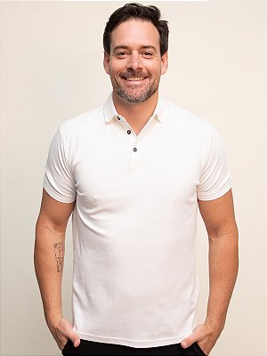 Polo Liquid Cotton Aramis Branco