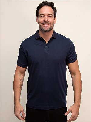 Polo Liquid Cotton Aramis Navy