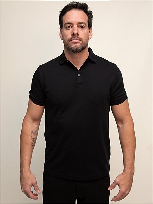 Polo Liquid Cotton Aramis Preto
